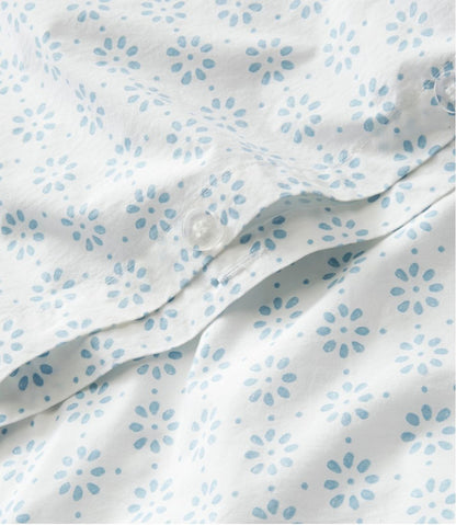 L.L.Bean | Sunwashed Percale Comforter Cover, Print