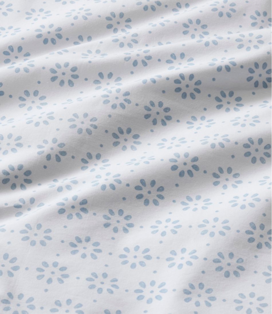L.L.Bean | Sunwashed Percale Comforter Cover, Print