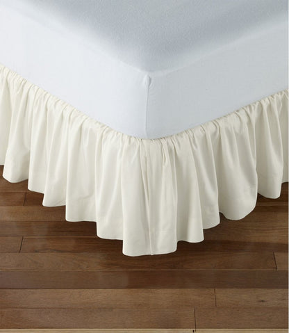 L.L.Bean | Chambray bed skirt