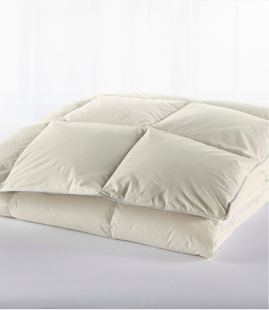 L.L.Bean | Box-Stitch Goose Down Comforter, Warmer