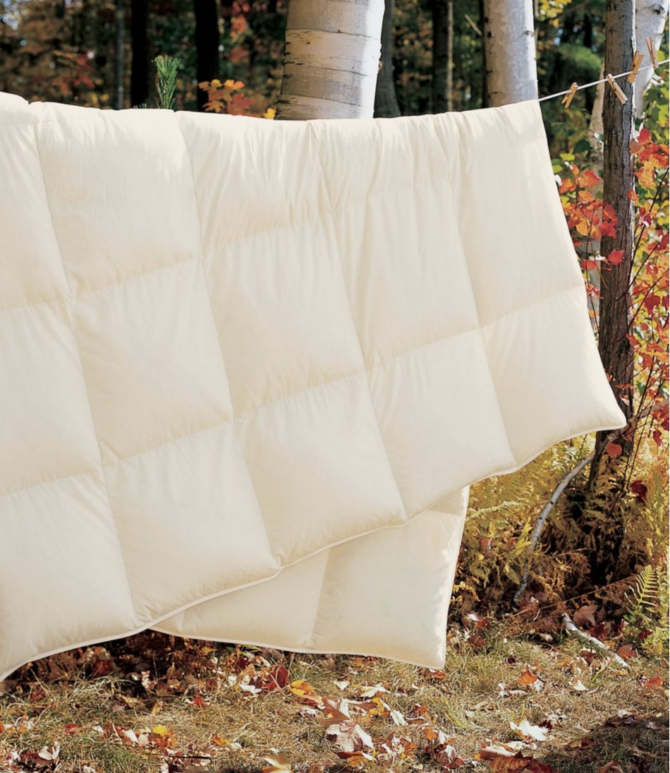 L.L.Bean | Box-Stitch Goose Down Comforter, Warmer