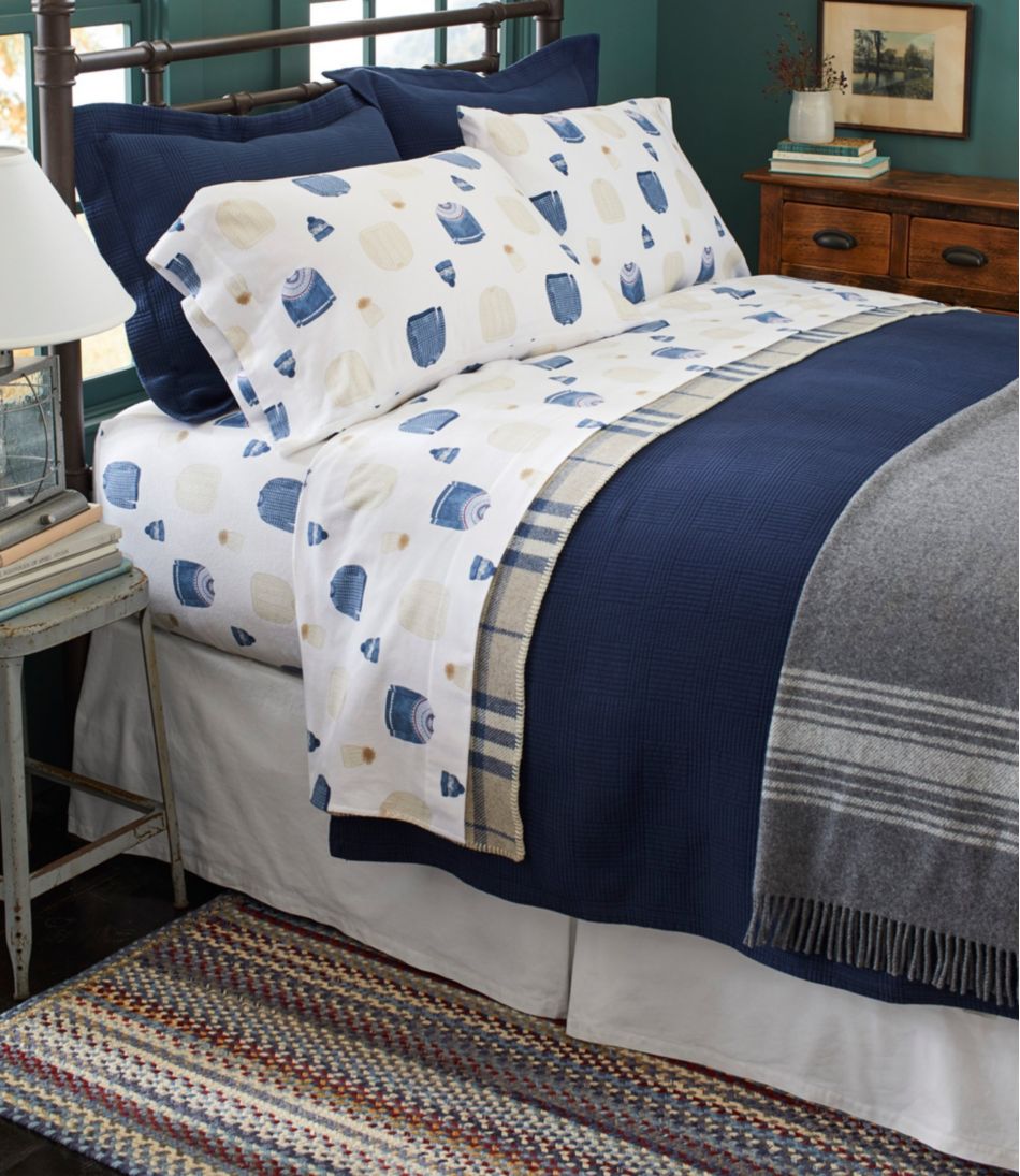 L.L.Bean | Box Pleat Bed Skirt