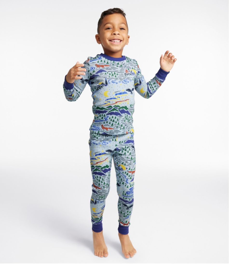 L.L.Bean | Kids' Organic Cotton Fitted Pajamas