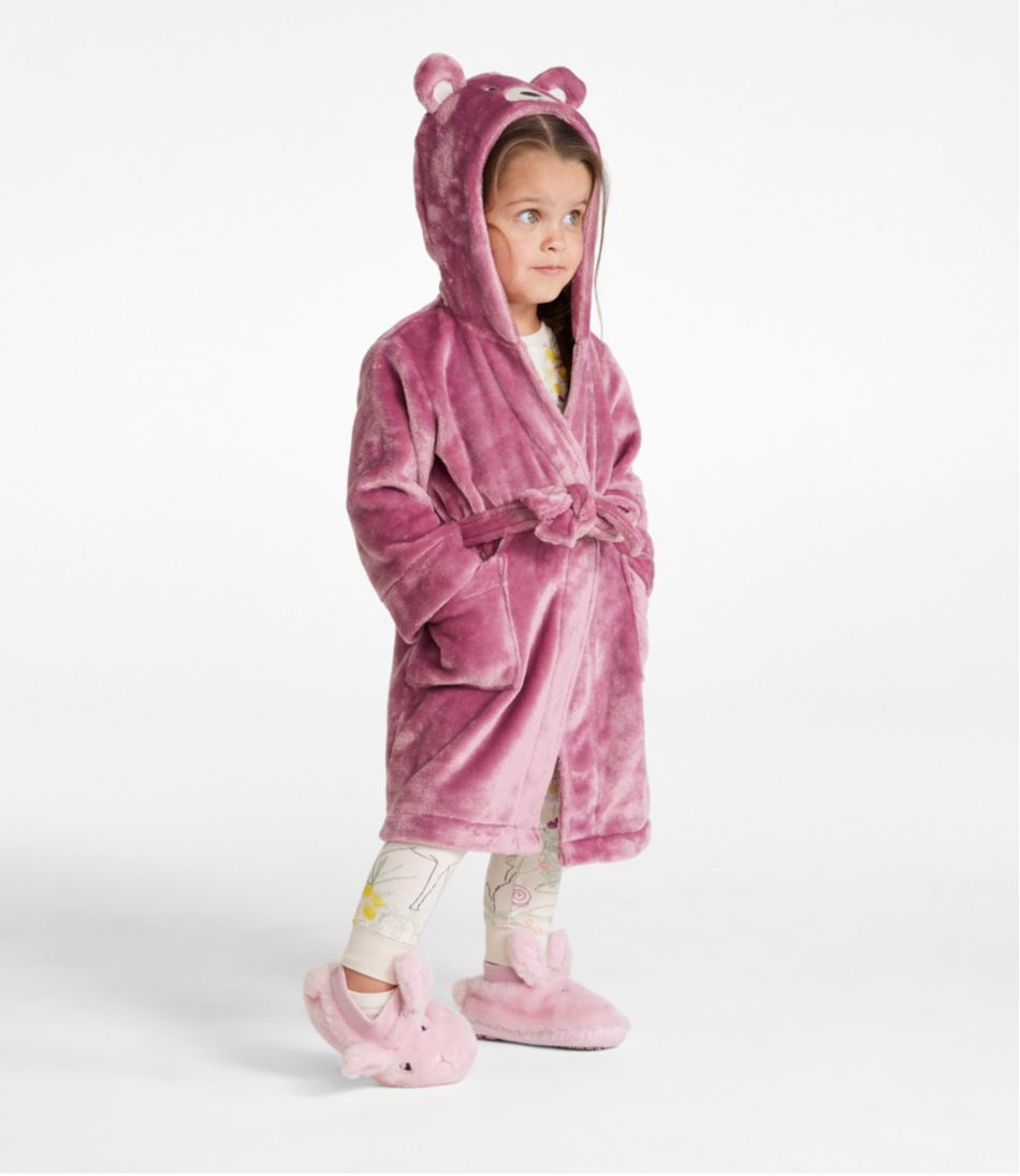 L.L.Bean | Toddlers' Cozy Animal Robe, Hooded