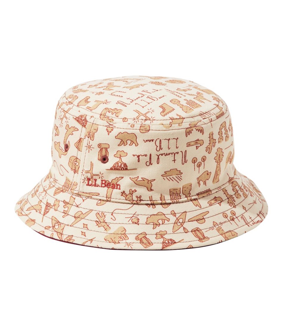 L.L.Bean | Kids' Bean's Reversible Cotton Bucket Hat