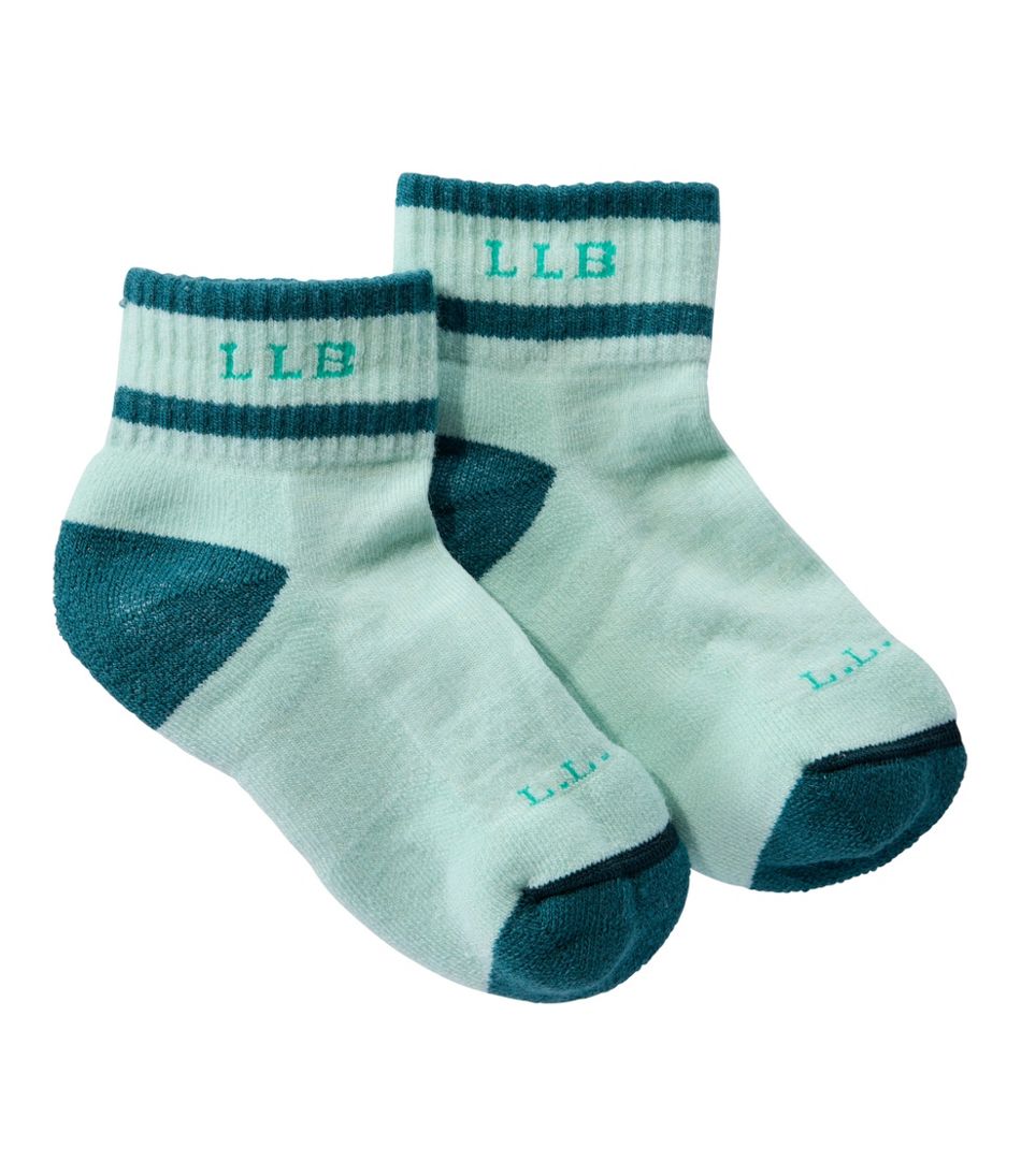 L.L.Bean | Kids' L.L.Bean Katahdin Socks, Quarter-Crew