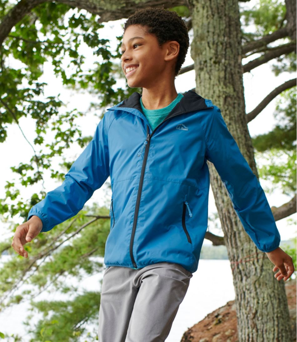 L.L.Bean | Kids' Wind and Rain Jacket, Lined