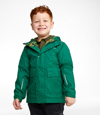 L.L.Bean | Kids' Puddle Stomper Rain Jacket, Lined