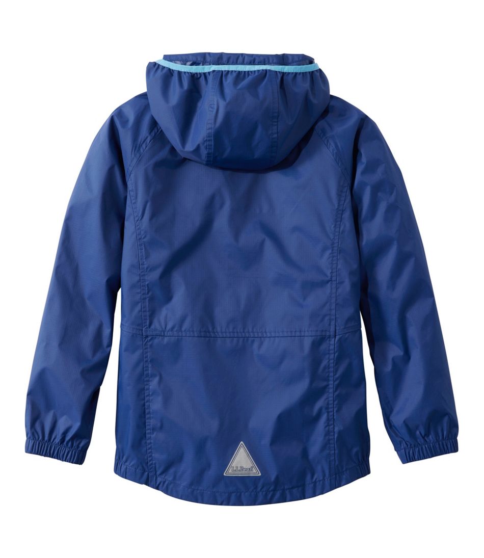 L.L.Bean | Kids' Wind and Rain Jacket, Reflective Zipper