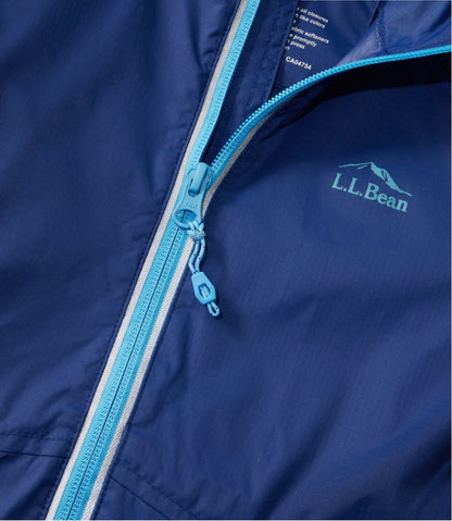 L.L.Bean | Kids' Wind and Rain Jacket, Reflective Zipper