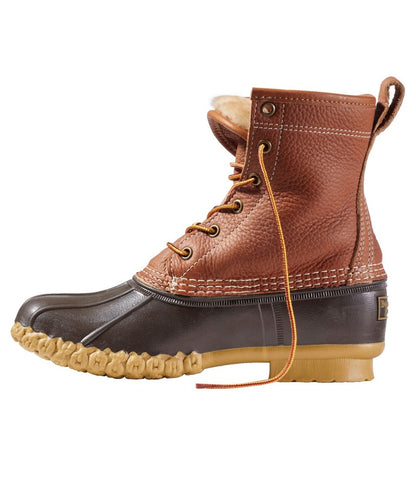 L.L.Bean | Women's Bean Boots, 8" Shearling-Lined Insulated