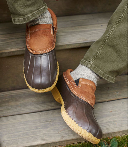 L.L.Bean | Men's Bean Boots, Slip-On Rubber Mocs