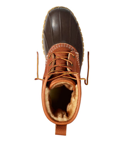 L.L.Bean | Men's Bean Boots, 8" Shearling-Lined Insulated