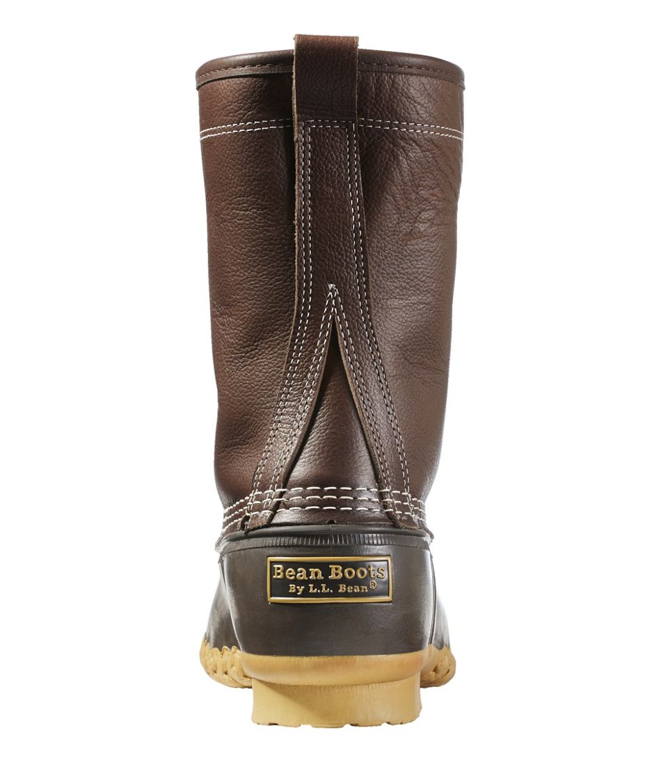 L.L.Bean | Men's Bean Boots, 10" Shearling-Lined
