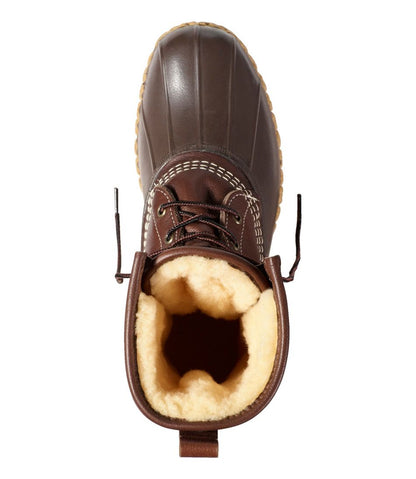 L.L.Bean | Men's Bean Boots, 10" Shearling-Lined