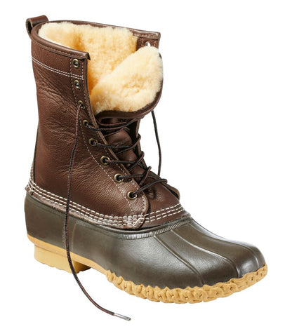 L.L.Bean | Men's Bean Boots, 10" Shearling-Lined