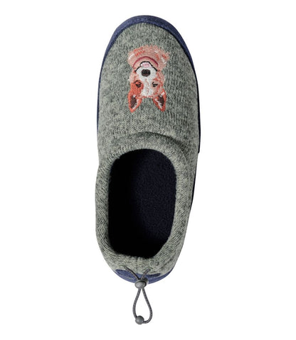 L.L.Bean | Kids' Sweater Fleece Slippers, Motif