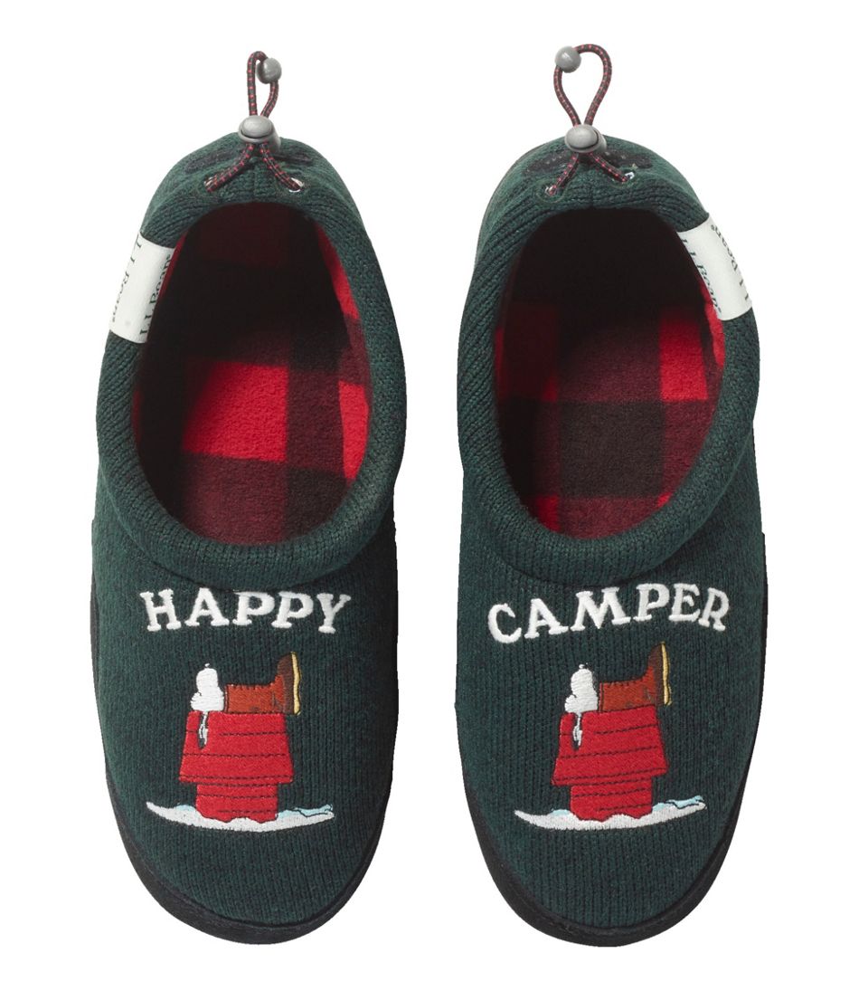 L.L.Bean | Kids' L.L.Bean X Peanuts Sweater Fleece Slippers