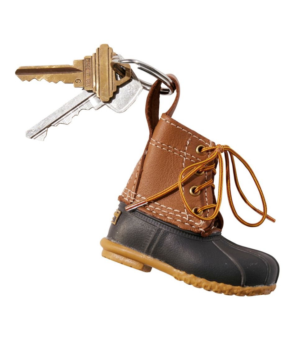 L.L.Bean | Bean Boot Key Chain, Tan/Brown