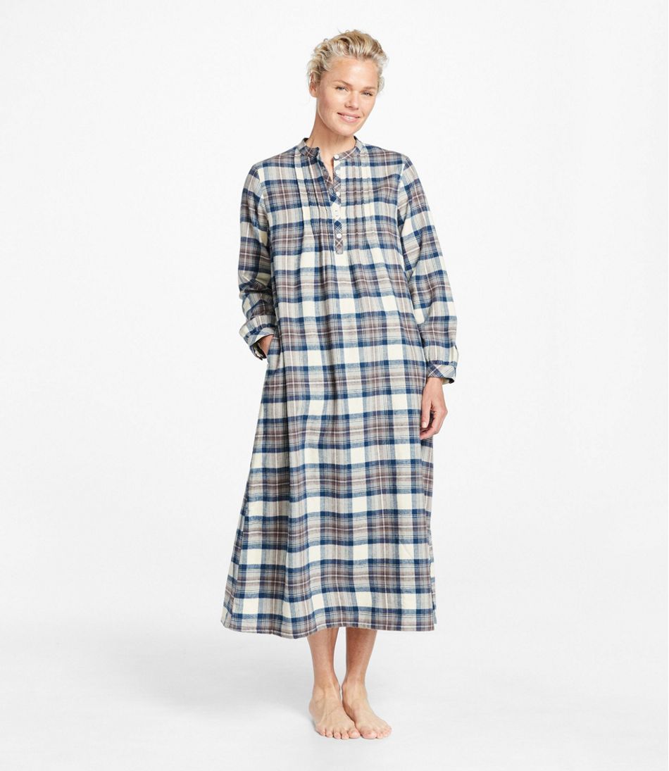 L.L.Bean | Women's Scotch Plaid Flannel Nightgown
