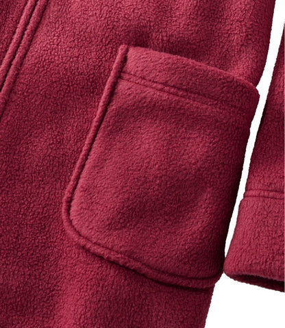 L.L.Bean | Women's Winter Fleece Robe, Zip-Front