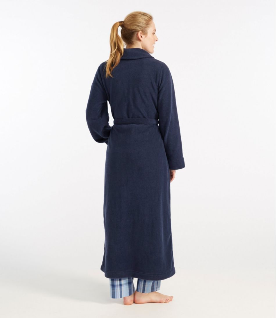 L.L.Bean | Women's Winter Fleece Robe, Wrap-Front
