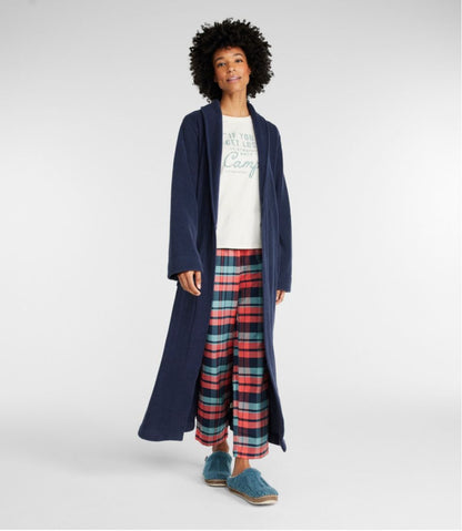 L.L.Bean | Women's Winter Fleece Robe, Wrap-Front