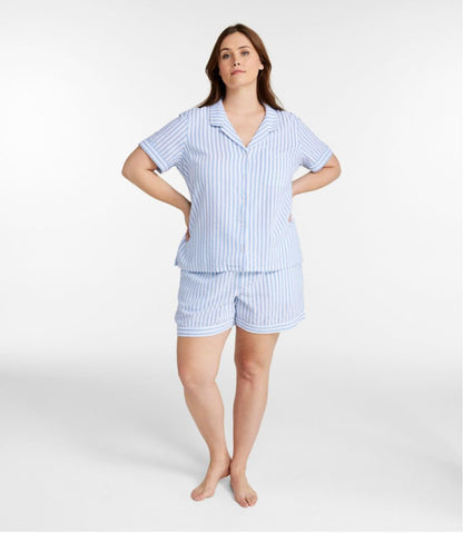 L.L.Bean | Women's Bean's Seacoast Seersucker Short Set