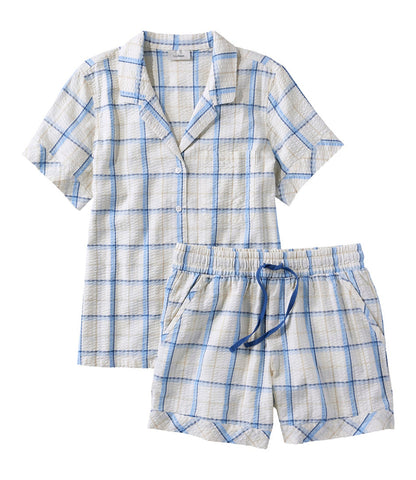 Brightwater Blue Plaid,1X