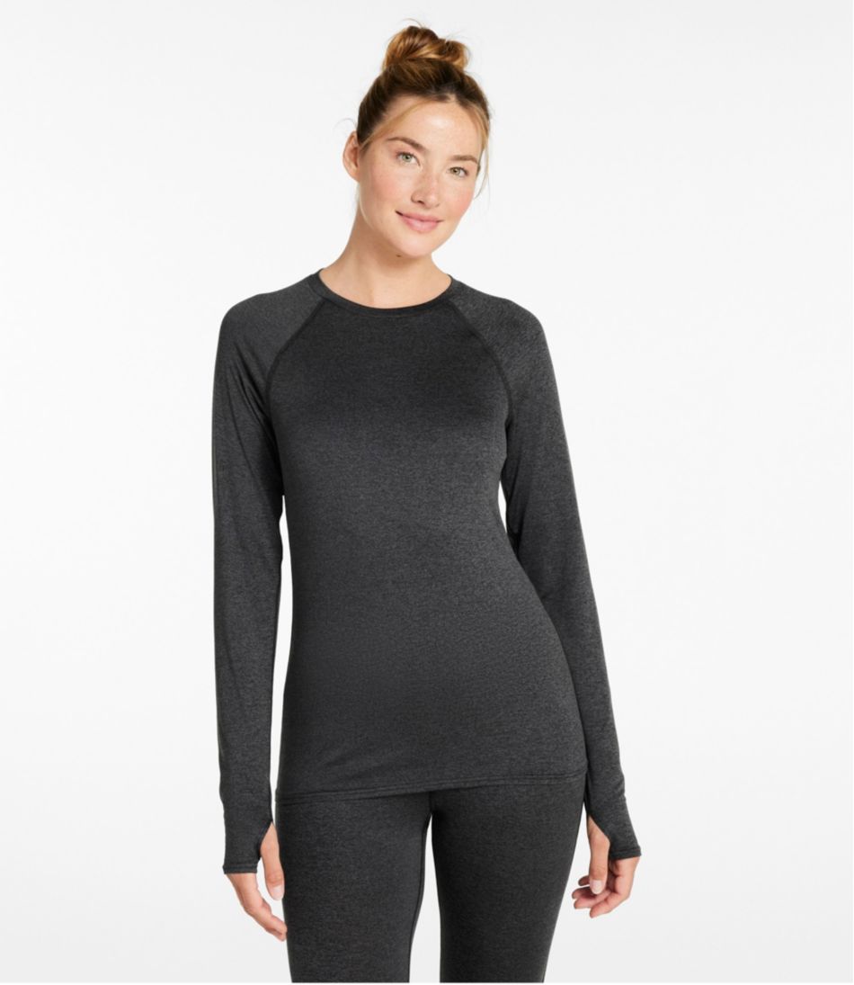 L.L.Bean | Women's L.L.Bean Simple Soft Base Layer, Crew