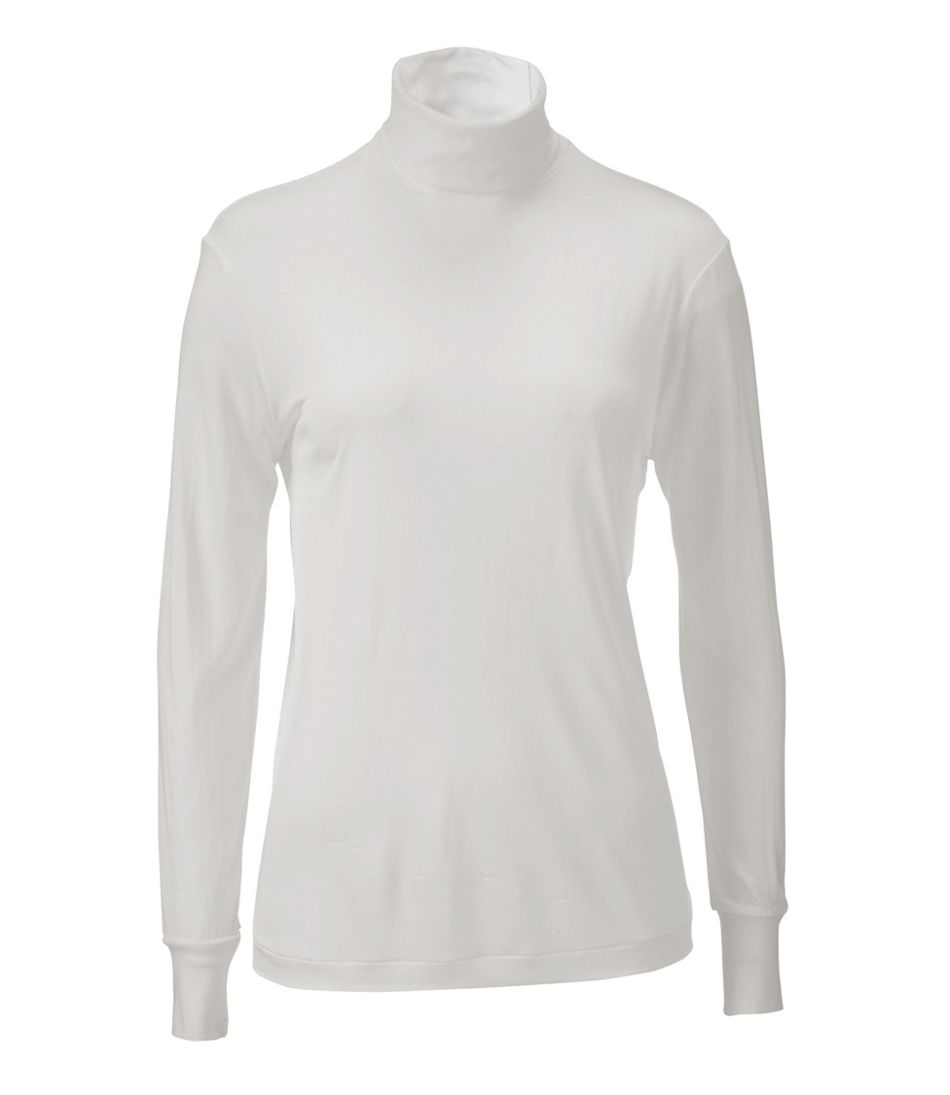 L.L.Bean | Women's Silk Underwear, Turtleneck