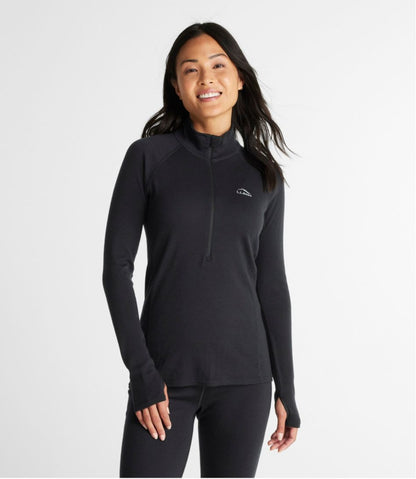 L.L.Bean | Women's Cresta Midweight 250 T-Zip Top