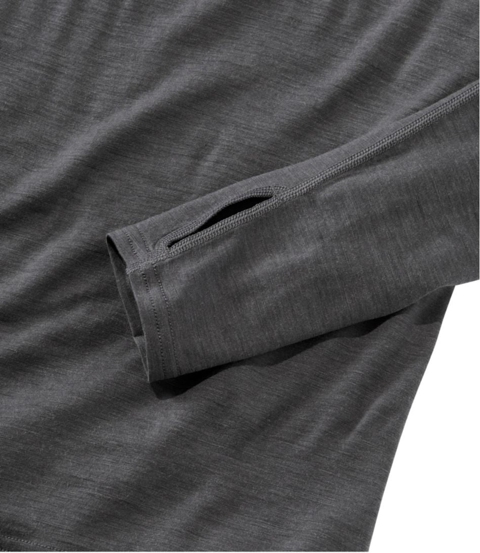 L.L.Bean | Women's Cresta Wool Ultralight 150 Base Layer, Hoodie