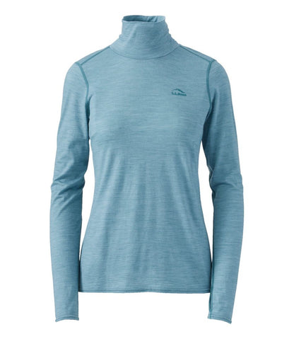 L.L.Bean | Women's Cresta Ultralight 150 Turtleneck, Stripe