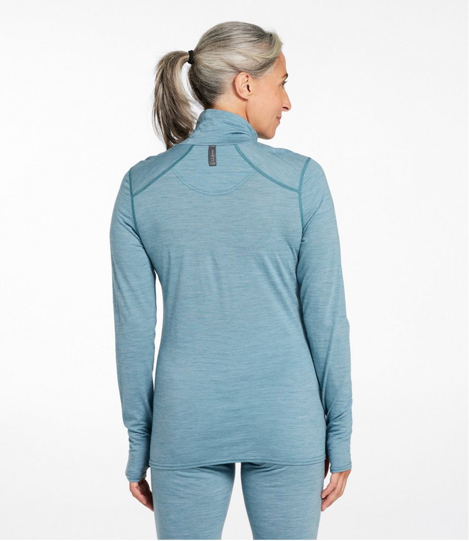 L.L.Bean | Women's Cresta Ultralight 150 Turtleneck, Stripe