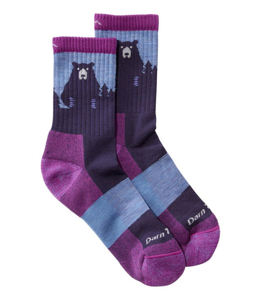 L.L.Bean | Women's Darn Tough Bear Town Micro Crew Hiking Socks