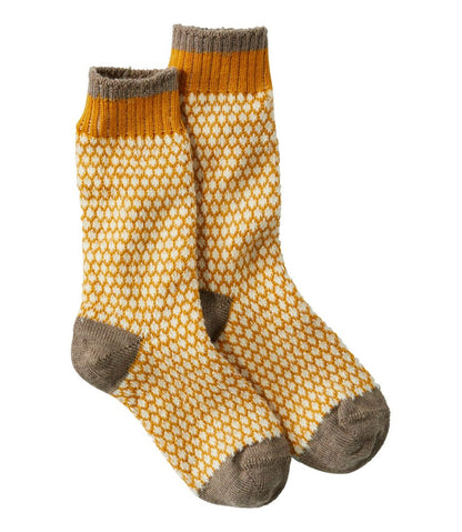 L.L.Bean | Adults' Smartwool Everyday Popcorn Polka Dot Crew Socks