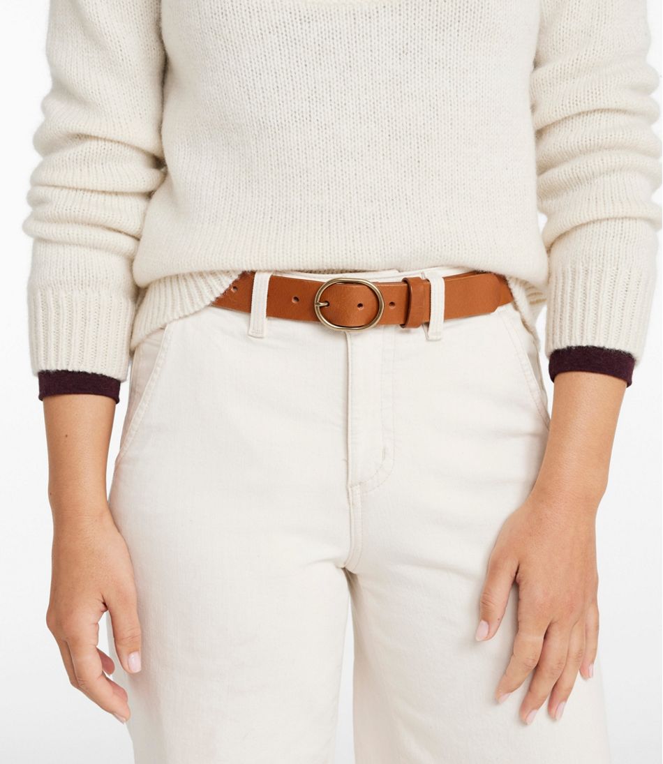 L.L.Bean | Women's L.L.Bean Oval Buckle Belt