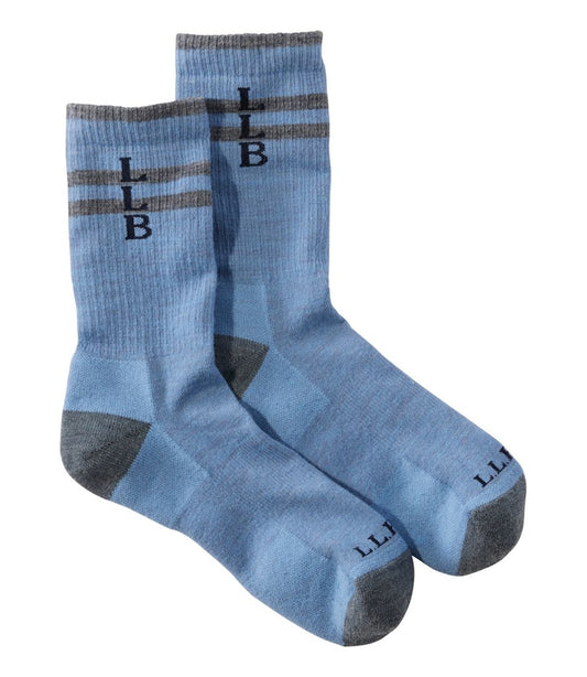L.L.Bean | Adults' Katahdin Hiker Socks, Stripe