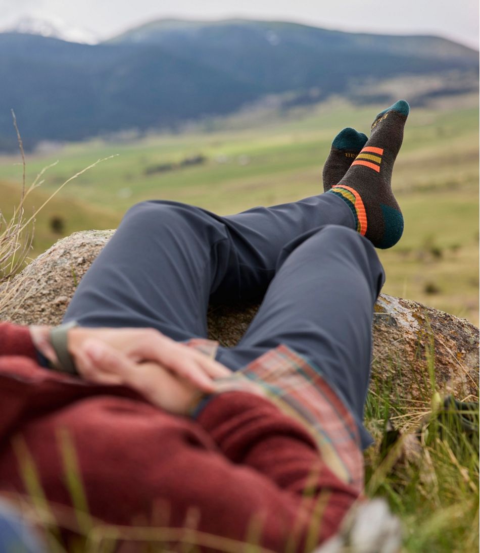 L.L.Bean | Adults' Katahdin Hiker Socks, 1/4 Crew
