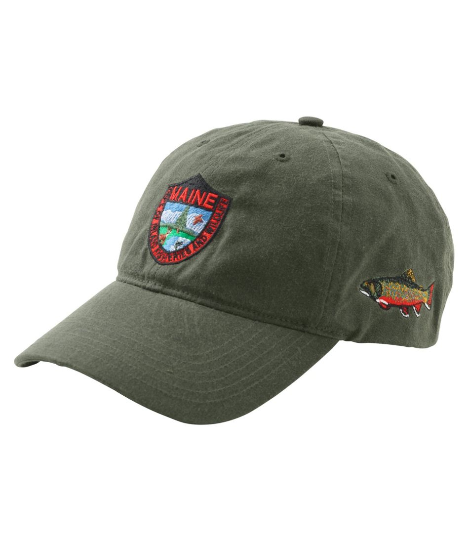 L.L.Bean | Adults' MIF&W Waxcloth Hat, Brook Trout