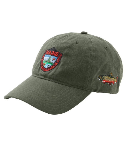 L.L.Bean | Adults' MIF&W Waxcloth Hat, Brook Trout