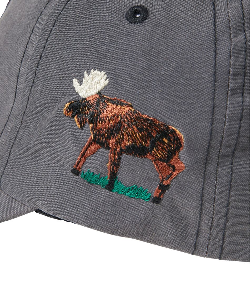 L.L.Bean | Adults' Maine Inland Fisheries and Wildlife Baseball Cap, Moose