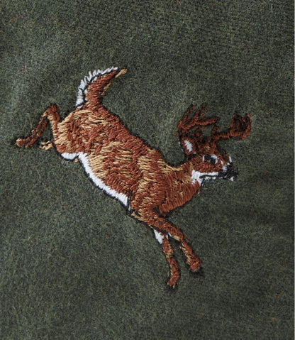 L.L.Bean | Adults' MIF&W Waxcloth Hat, White-Tailed Deer