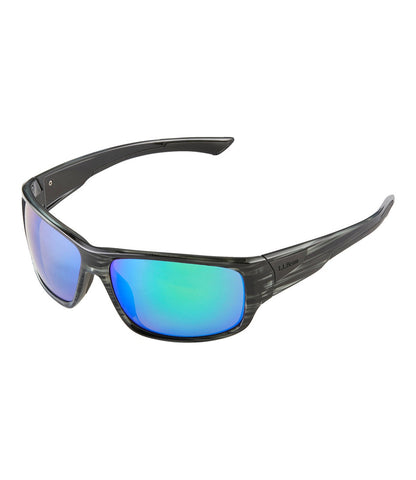 Matte Driftwood Gray/Smoke with Green Mirror,OS