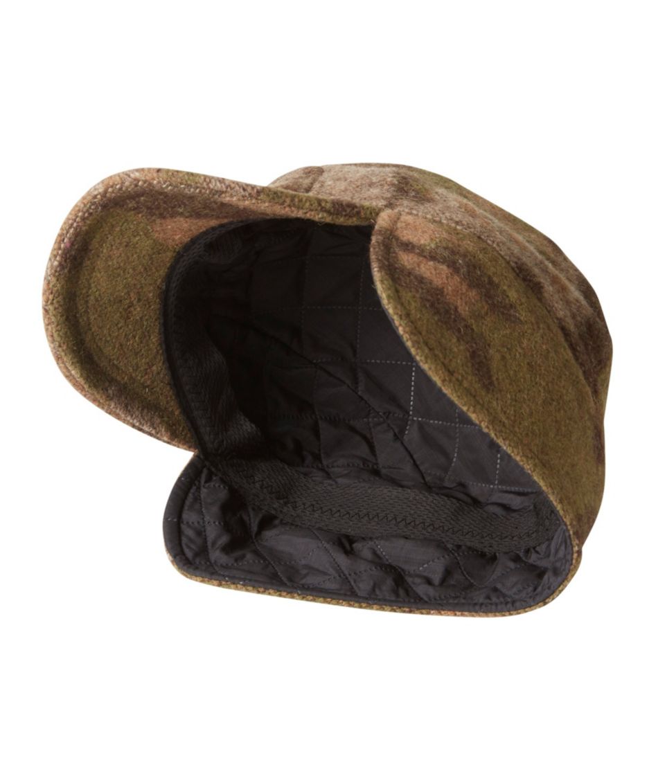 L.L.Bean | Adults' Maine Guide Wool Cap with PrimaLoft, Camouflage