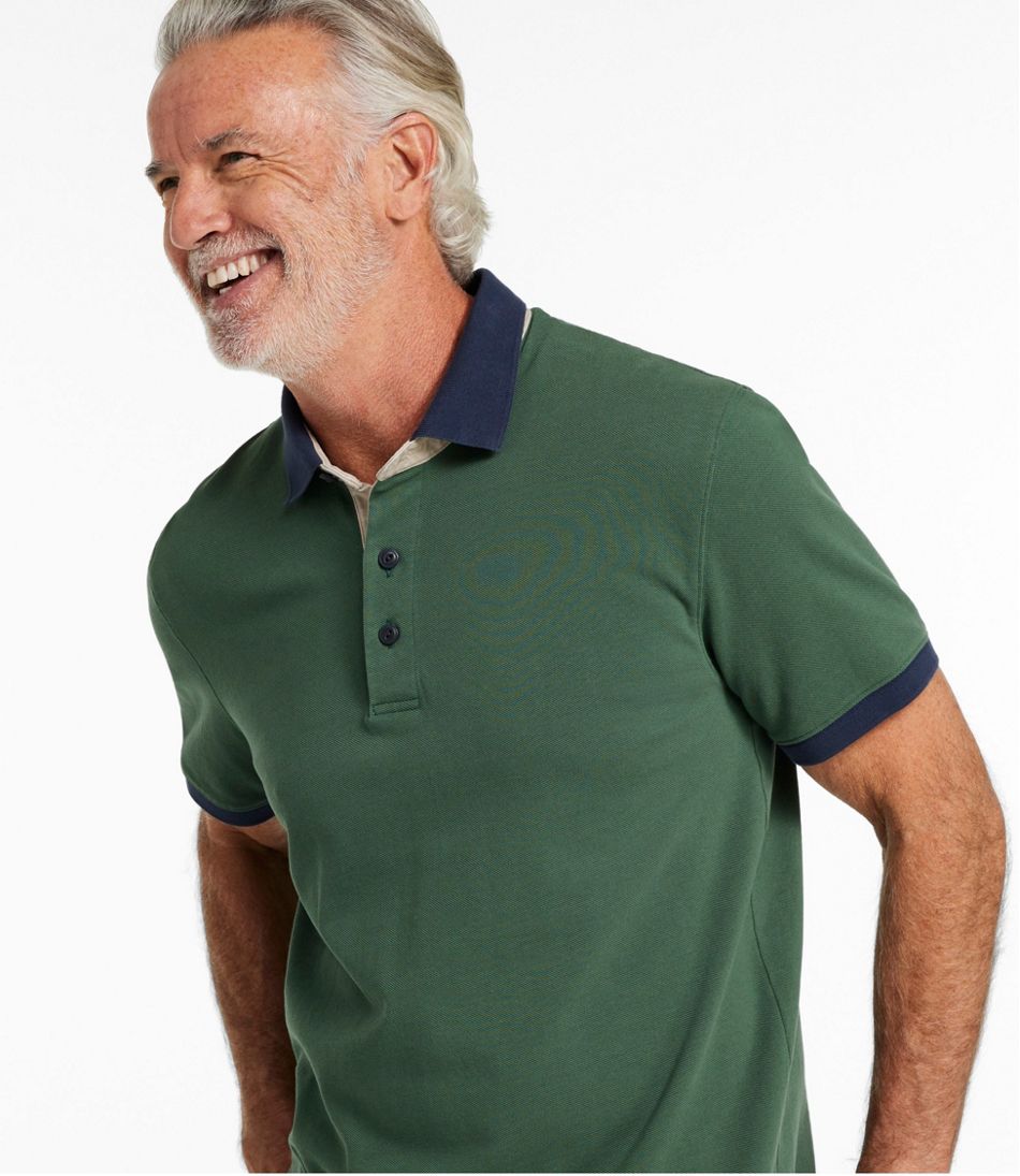 L.L.Bean | Men's Casco Bay Rugged Polo, Short-Sleeve