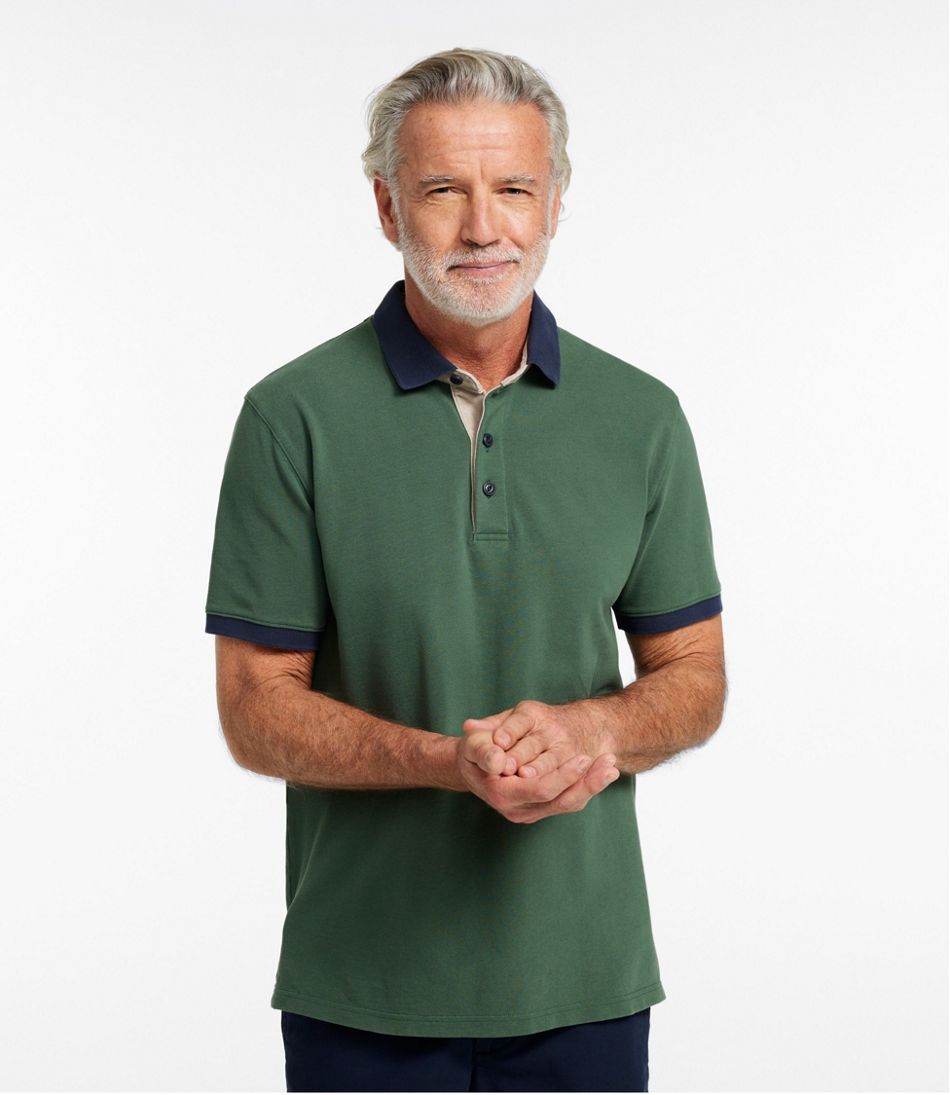 L.L.Bean | Men's Casco Bay Rugged Polo, Short-Sleeve
