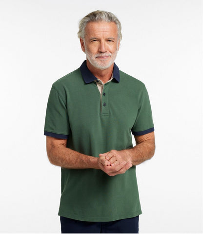 L.L.Bean | Men's Casco Bay Rugged Polo, Short-Sleeve