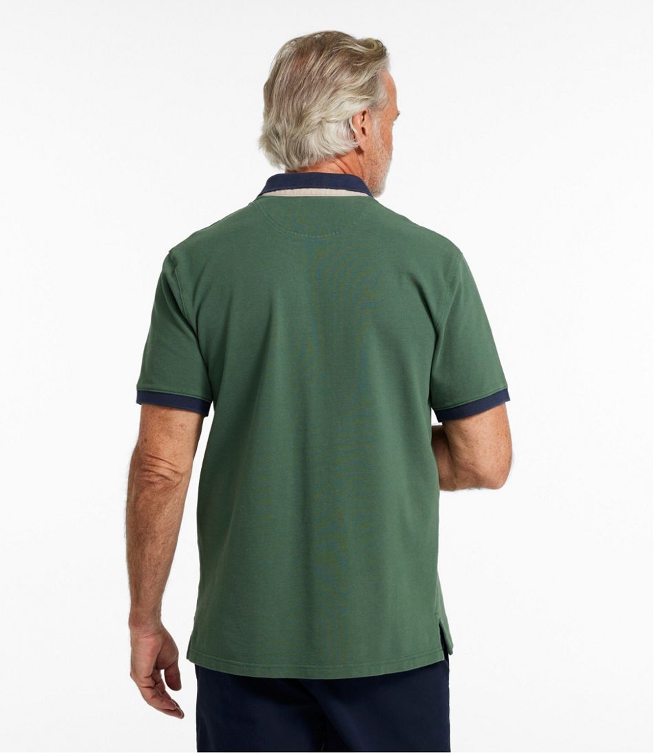 L.L.Bean | Men's Casco Bay Rugged Polo, Short-Sleeve